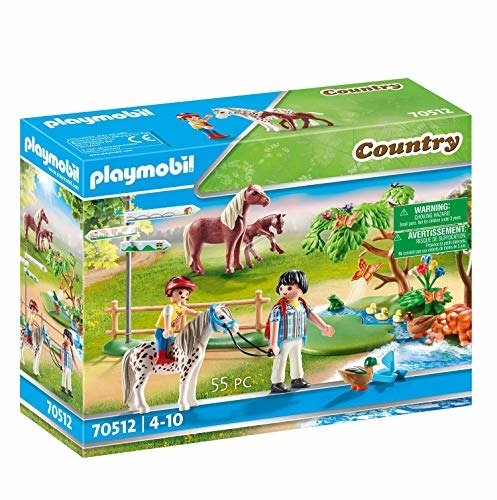 Cover for Playmobil · Playmobil Fröhlicher Ponyausflug 70512 (Tilbehør) (2024)