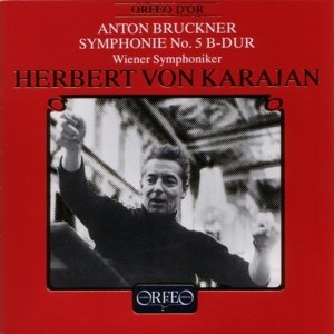 Cover for Bruckner / Karajan / Vienna Symphony · Symphony 5 (CD) (1994)