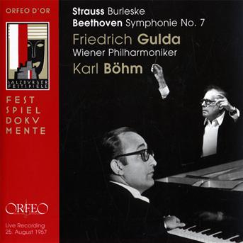 Cover for Beethoven / Strauss / Wiener Philharmoniker / Bohm · Burleske for Piano &amp; Orchestra in D Minor (CD) (2008)