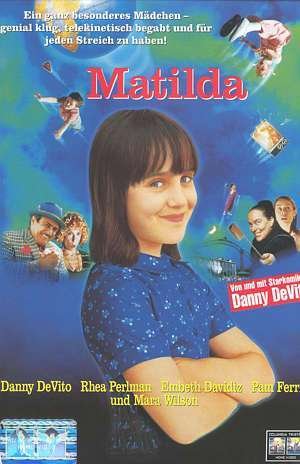 Matilda - Movie - Elokuva - Sony Pictures Entertainment (PLAION PICT - 4030521245129 - tiistai 26. toukokuuta 1998