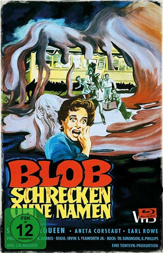Cover for Irvin S. Yeaworth Jr. · Blob-schrecken Ohne Namen-limited Collectors (Blu-ray) (2019)
