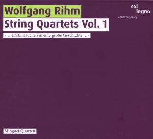 String Quartets Vol.1 (Nos.1-4) - Minguet Quartett - Música - col legno - 4099702021129 - 1 de julho de 2003