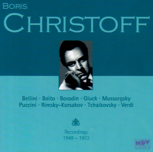 Cover for Boris Christoff · Recordings 1949/1953 (CD) (2016)