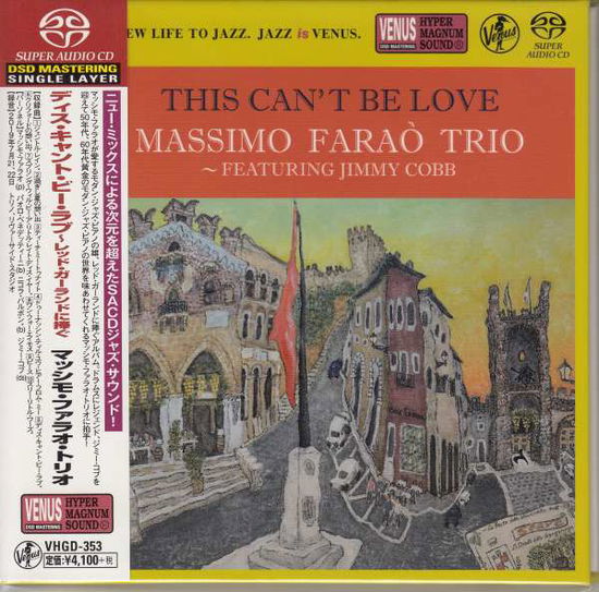 Cover for Massimo Farao` Trio · This Can`t Be Love (CD) [Japan Import edition] (2020)