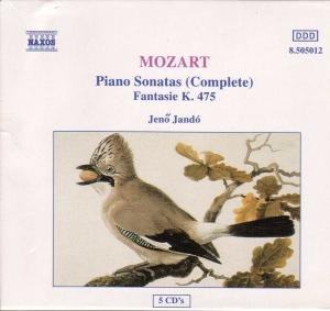 Cover for Jenö Jando · * Klaviersonaten / Fantasie KV 475 (CD) (1997)