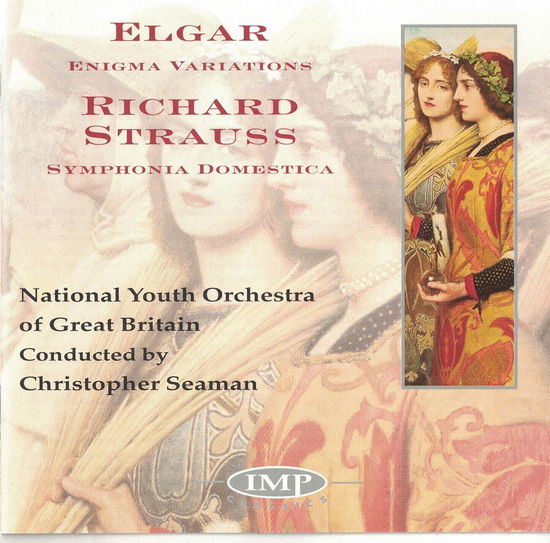 Cover for National Youth Orchestra of Great Britain / Seaman Christopher · Symphonia Domestica Op. 53 / Variations on a N Original Theme ''enigma'' Op. 36 (CD) (1998)