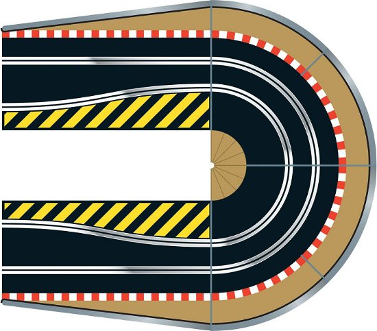 Cover for Scalextric · Track Extension Pack 3 Hairpin Curve (Legetøj)