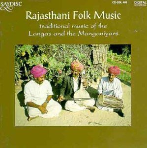Cover for Rajasthani Folk Music (CD) (1998)