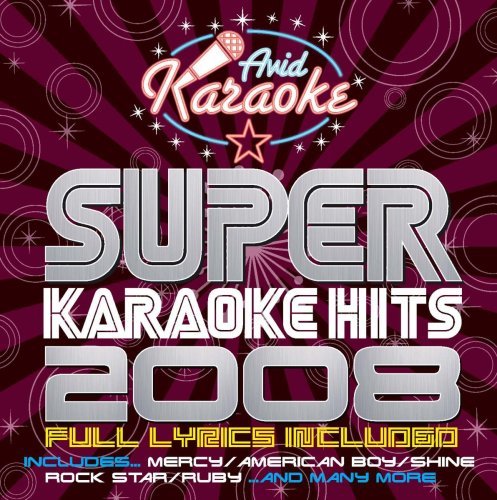 Cover for Super Karaoke Hits 2008 / Various (CD) (2010)
