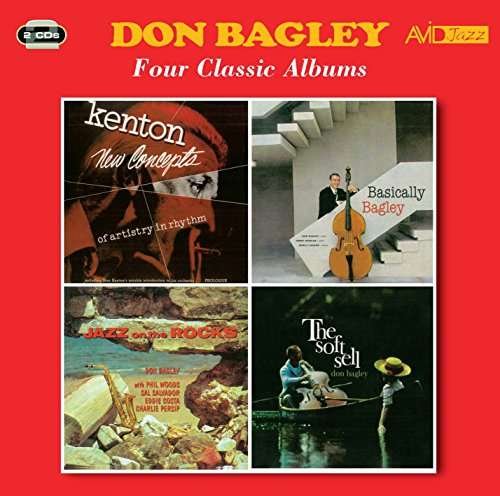 Don Bagley - Four Classic Albums - Oscar Pettiford - Musikk - AVID - 5022810323129 - 3. februar 2017