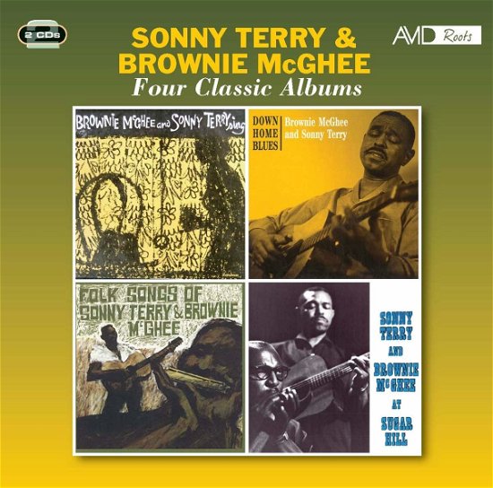 Cover for Sonny Terry &amp; Brownie Mcghee · Four Classic Albums (CD) (2020)