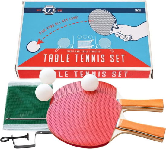 Table tennis set - Wild Bear -  - Books - REX LONDON - 5027455439129 - June 23, 2023