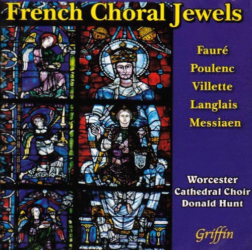 Cover for Worcester Cathedral Choir / Hunt · French Choral Jewels   Griffin Klassisk (CD) (2000)