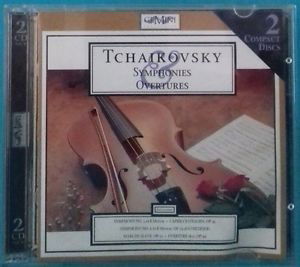 Cover for Pyotr Ilyich Tchaikovsky  · Tchaikovsky-Symphonies And Overture (CD)