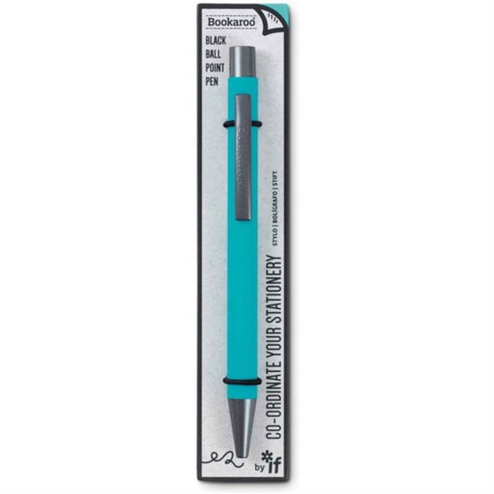 Bookaroo Pen - Turquoise -  - Kirjat - THAT COMPANY CALLED IF - 5035393431129 - maanantai 1. huhtikuuta 2024