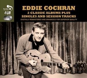 Cover for Cochran Eddie · Eddie Cochran - 2 Classic Albums Plus Singles &amp; Session Tracks (CD) (2020)