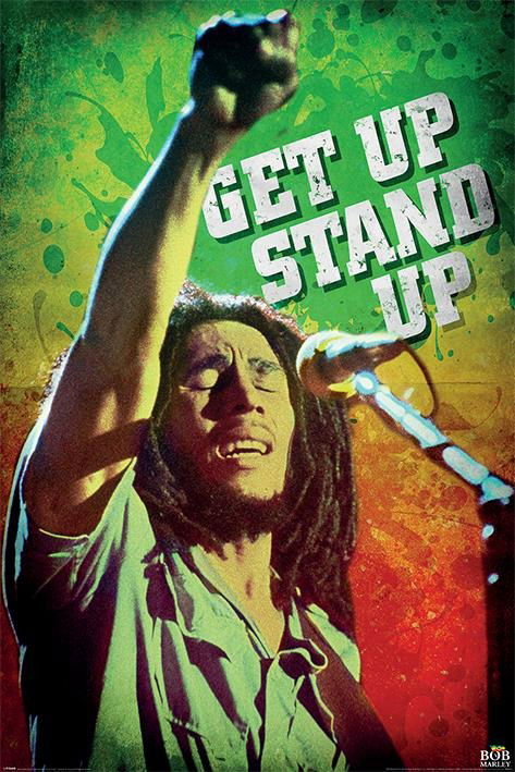 Cover for Bob Marley: Pyramid · Get Up Stand Up (Poster Maxi 61X91,5 Cm) (MERCH)