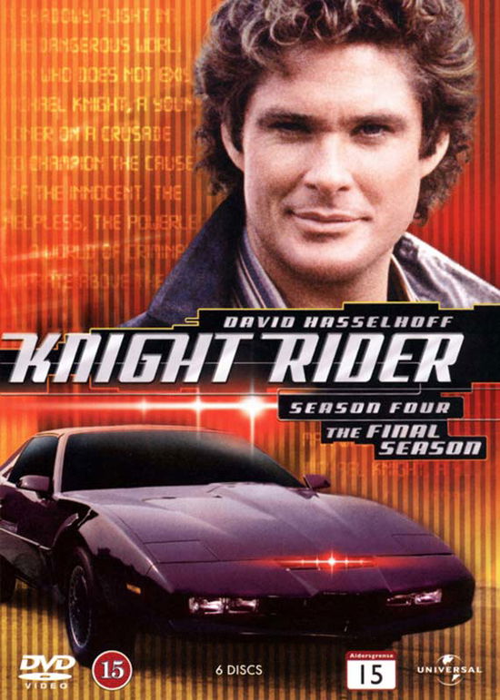 Knight Rider Season 4 (Rwk 2011) Dvd - Knight Rider - Film - Universal - 5050582832129 - 22. juni 2011