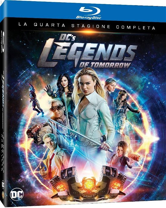 Cover for Victor Garber,dominic Purcell,brandon Rought · Dc's Legends of Tomorrow - Stagione 04 (Blu-ray) (2020)
