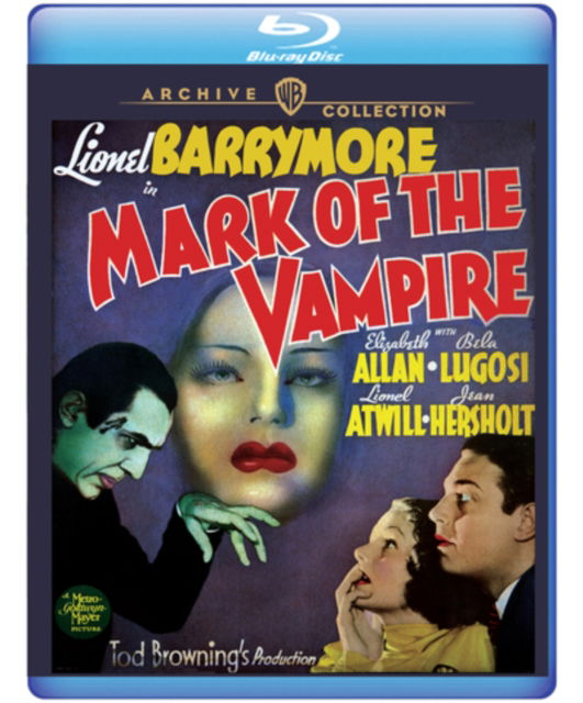 Cover for Mark Of The Vampire (Blu-ray) (2024)