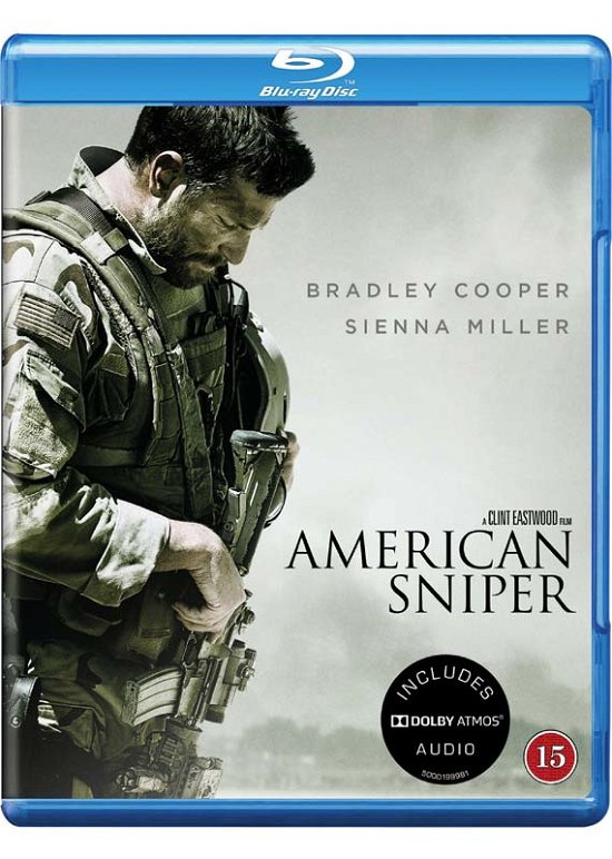 Cover for Bradley Cooper / Sienna Miller · American Sniper (Blu-ray) (2015)