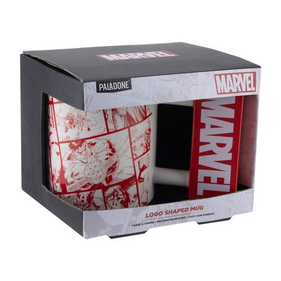 Cover for Paladone · Marvel: Logo Shaped Mug (Tazza Sagomata) (MERCH)