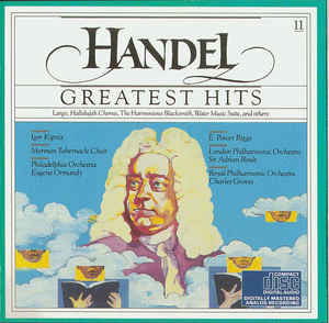 Handel: Greatest Hits-WARNING - Handel - Music - SONY MUSIC - 5099703944129 - 