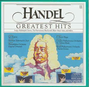 Cover for Handel · Handel: Greatest Hits-WARNING (CD)