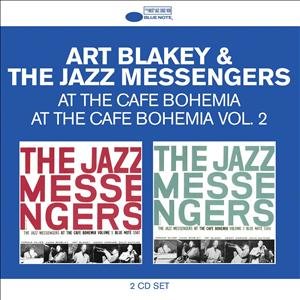 Cover for Blakey Art &amp; Jazz Messen · Art Blakey &amp; the Jazz Messengers - at the Cafe Bohemia Vol 1 &amp; Vol 2 (CD) (2013)