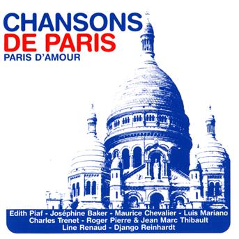 Cover for Chansons De Paris · Paris D'amour - Chansons De Pa (CD) (2010)