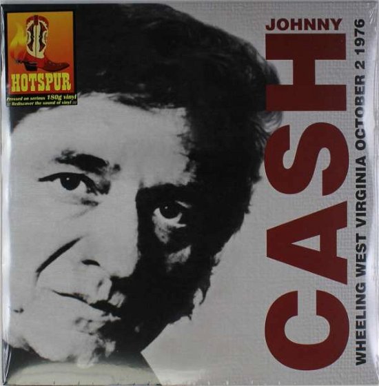 Cover for Johnny Cash · Wheeling West Virginia October 2nd 1976 (LP) (2015)