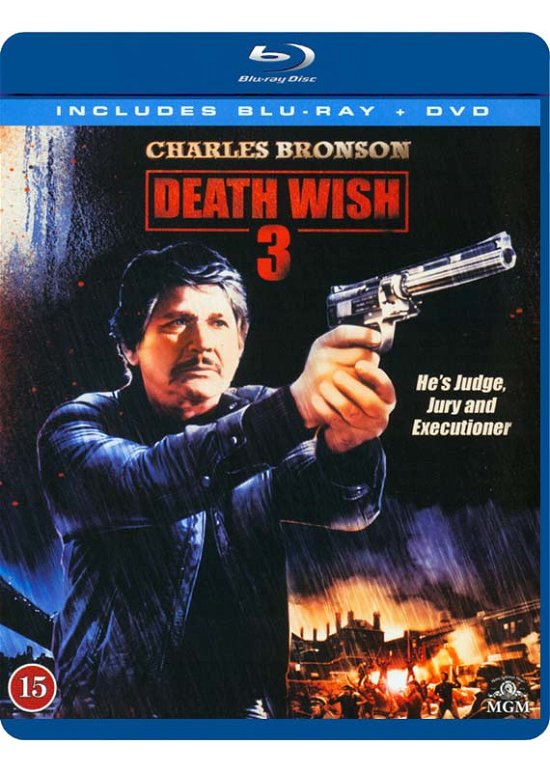 Cover for Charles Bronson · Death Wish 3 (Blu-ray/DVD) (2009)