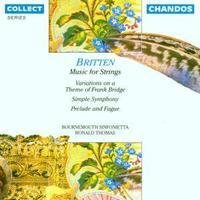 Music for Strings - Britten / Brown / Nwco / Tomter - Music - SIMAX - 7025560111129 - May 1, 1995