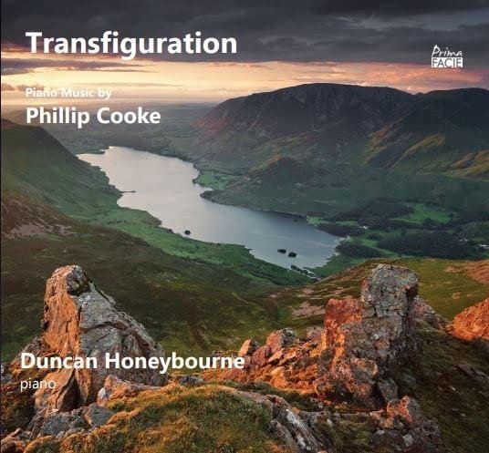 Cover for Duncan Honeybourne · Transfiguration - The Piano Music Of Phillip Cooke (CD) (2023)