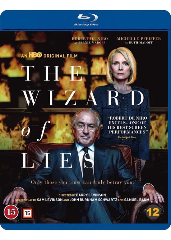 Cover for Robert De Niro / Michelle Pfeiffer · The Wizard of Lies (Blu-ray) (2017)