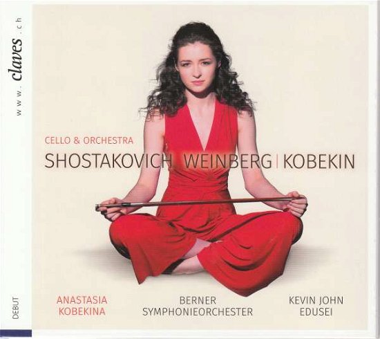 Cover for Anastasia Kobekina  Kevin Joh · Shostakovich / Weinberg / Kobekin: Cello &amp; Orchestra (CD) (2019)