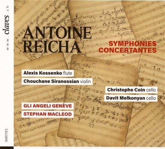 Cover for Alexis Kossenko Chouchane Sir · Antoine Reicha Symphonies Con (CD)