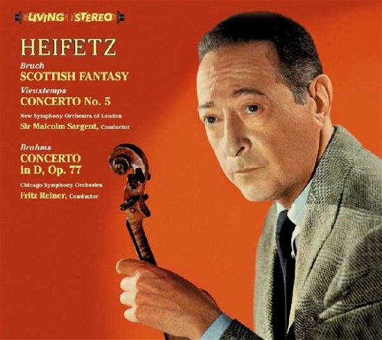 Cover for Jascha Heifetz · Violin Concertos (CD) [Digipak] (2019)
