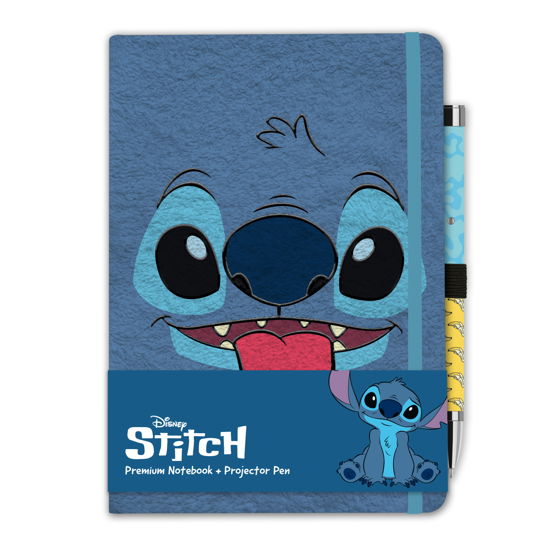 Cover for Stitch · STITCH - Notebook + Projector Pen - Size A5 (Toys)