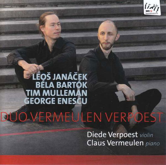 Cover for Diede Verpoest / Claus Vermeule · Janacek. Bartok. Enescu. Tim Mulleman: Violin Sonatas (CD) (2021)