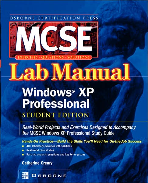 Cover for Catherine Creary · Mcse Windows Xp Professional Lab Manual (Student) (Paperback Book) (2002)