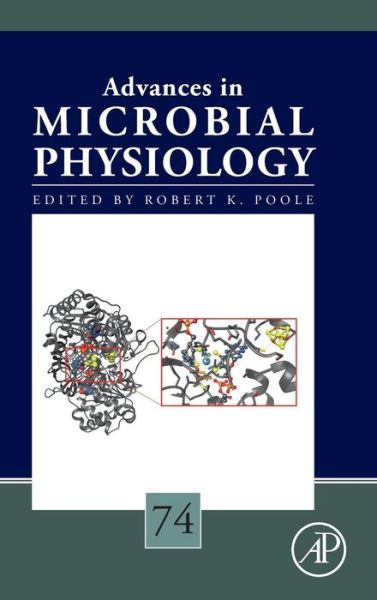 Cover for Advances in Microbial Physiology (Hardcover Book) (2019)