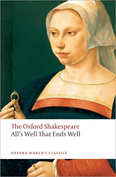 Cover for William Shakespeare · All's Well that Ends Well: The Oxford Shakespeare - Oxford World's Classics (Paperback Bog) (2008)