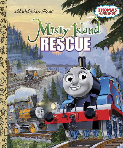 Cover for Rev. W. Awdry · Misty Island Rescue (Thomas &amp; Friends) (Little Golden Book) (Inbunden Bok) [Thomas &amp; Friends edition] (2011)