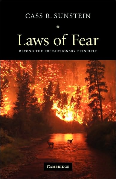 Cover for Sunstein, Cass R. (University of Chicago) · Laws of Fear: Beyond the Precautionary Principle - The Seeley Lectures (Paperback Book) (2005)