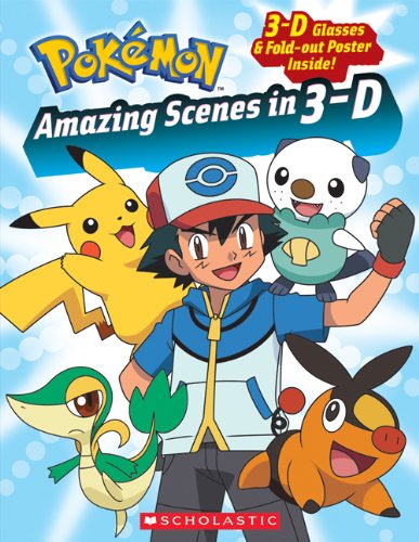 Pokemon: Amazing Scenes in 3-d - Simcha Whitehill - Kirjat - Scholastic Inc. - 9780545417129 - sunnuntai 1. huhtikuuta 2012