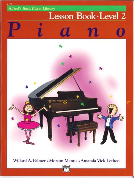 Cover for Willard A Palmer · Alfred's Basic Piano Library Lesson 2 (Buch) (1981)