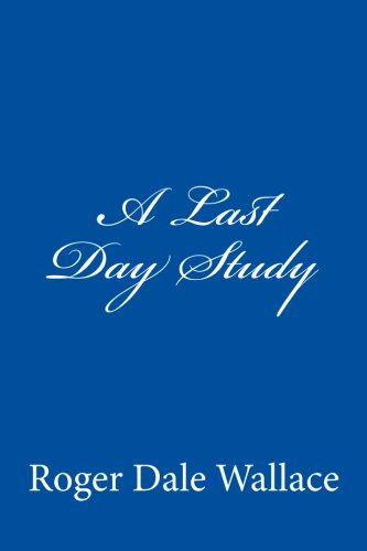 Cover for Charles Lee Emerson · A Last Day Study (Taschenbuch) (2013)