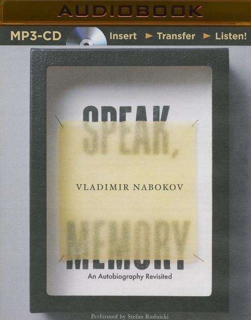 Cover for Vladimir Nabokov · Speak, Memory: an Autobiography Revisited (MP3-CD) (2015)