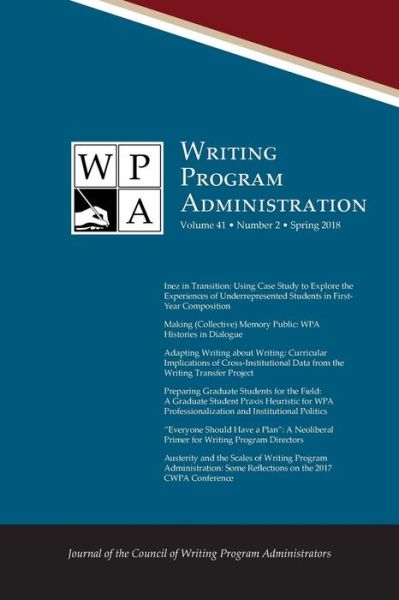 Cover for Wpa (Paperback Book) (2018)